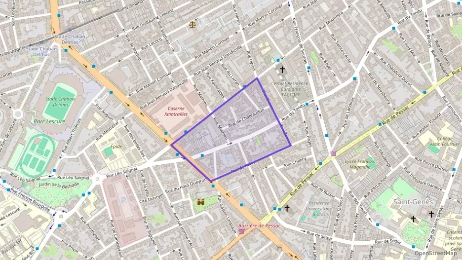 Appartement 46 m² deux pieces à vendre à Bordeaux