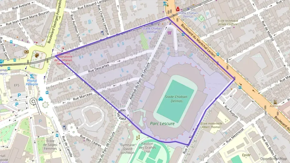 Appartement 80 m² trois pièces à vendre à Bordeaux