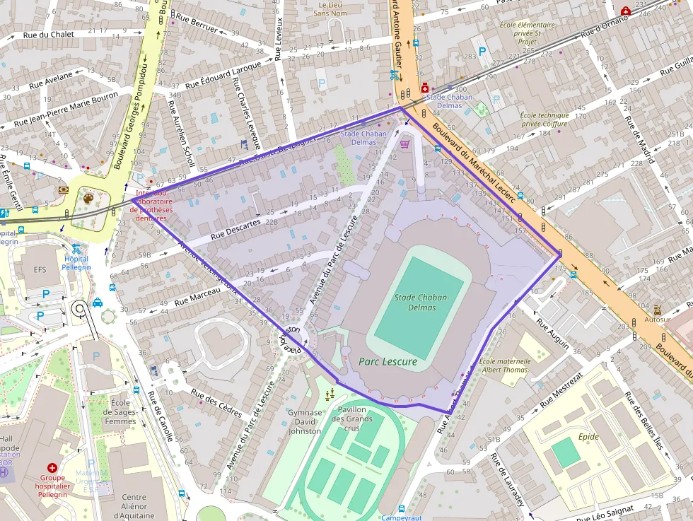 Appartement 90 m² trois pièces à vendre à Bordeaux