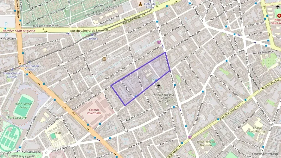 Appartement 58 m² trois pièces à vendre à Bordeaux