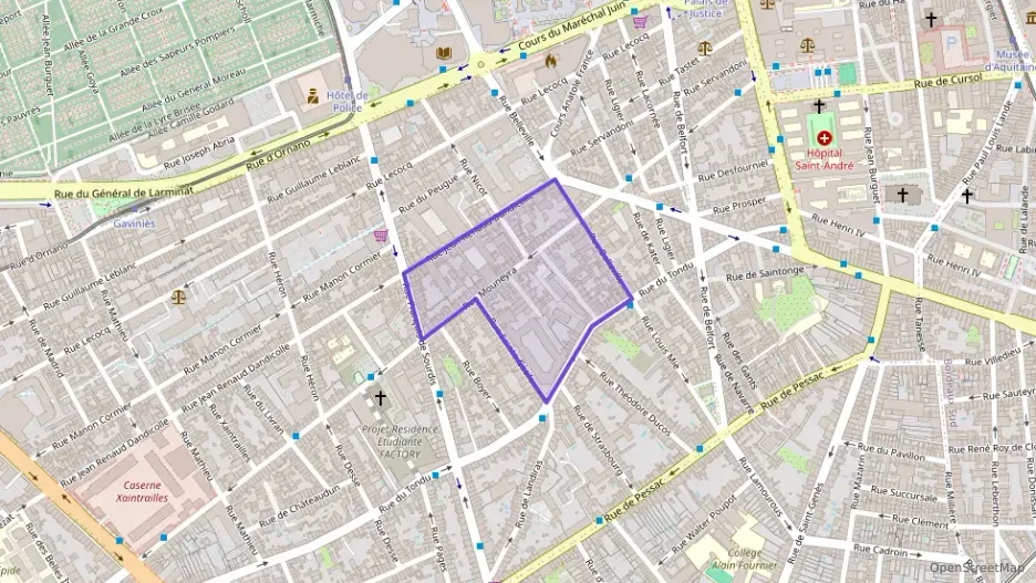 Appartement 49 m² deux pieces à vendre à Bordeaux
