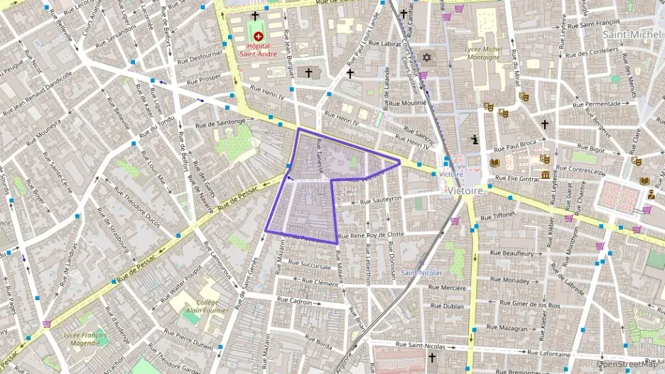 Appartement 26 m² une piece à vendre à Bordeaux