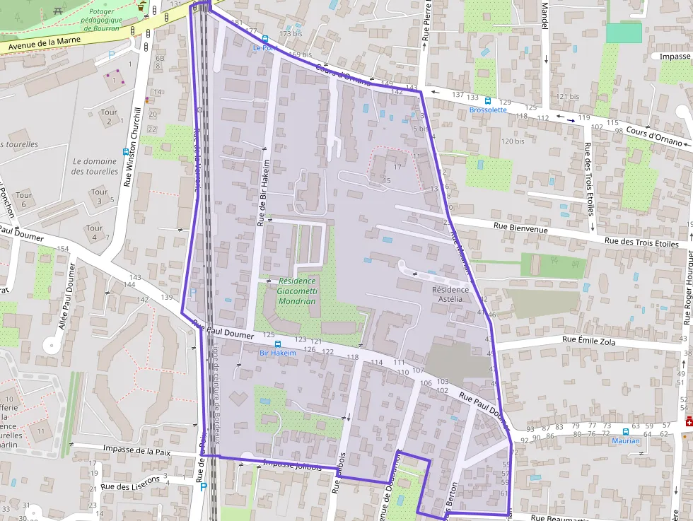 Appartement 47 m² deux pieces à vendre à Mérignac