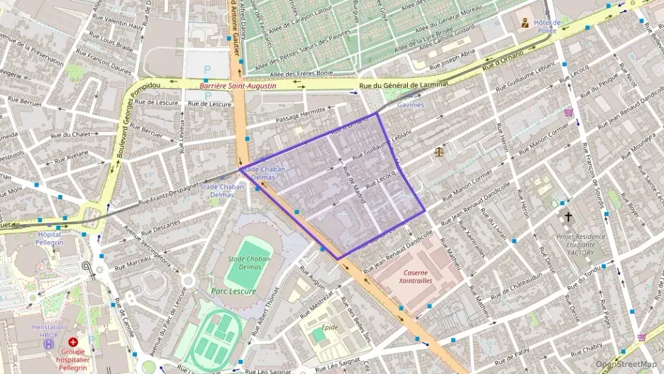 Appartement 46 m² deux pieces à vendre à Bordeaux