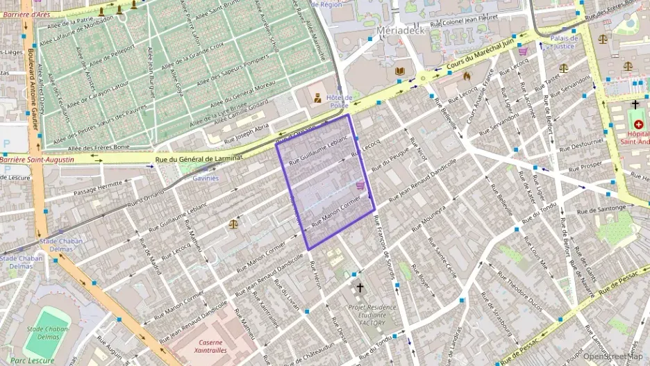 Appartement 27 m² une piece à vendre à Bordeaux