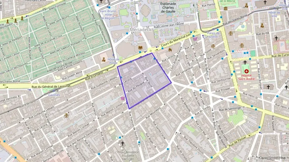 Appartement 20 m² une piece à vendre à Bordeaux