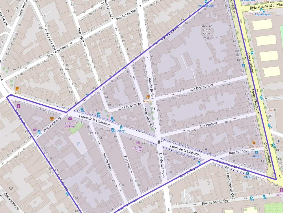 Appartement 40 m² deux pieces à vendre à Bordeaux