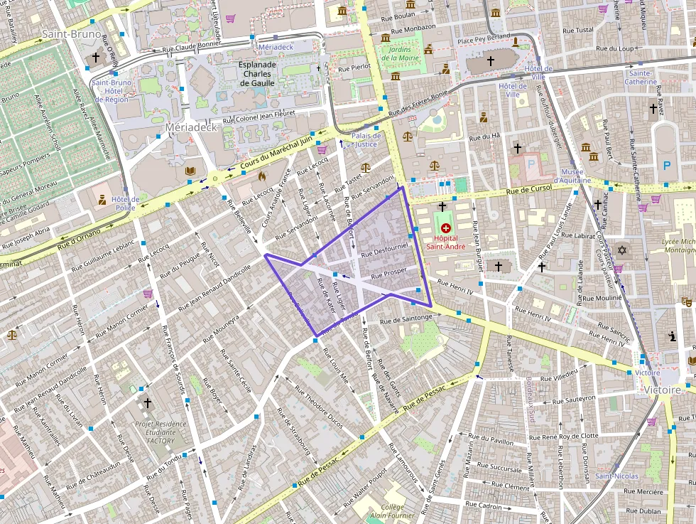 Appartement 40 m² deux pieces à vendre à Bordeaux