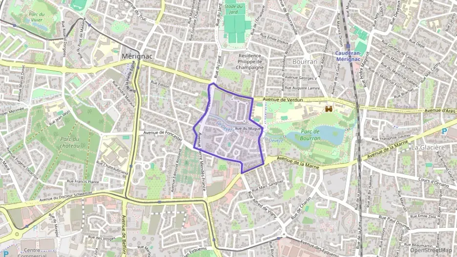 Appartement 42 m² deux pieces à vendre à Mérignac