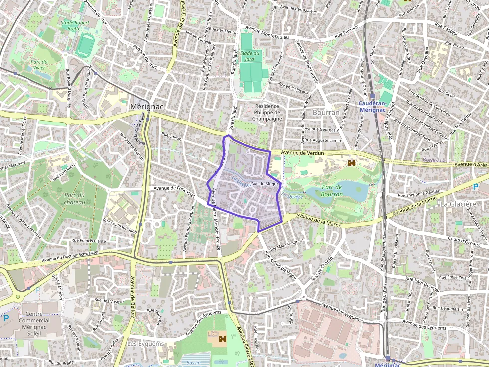 Appartement 43 m² deux pieces à vendre à Mérignac