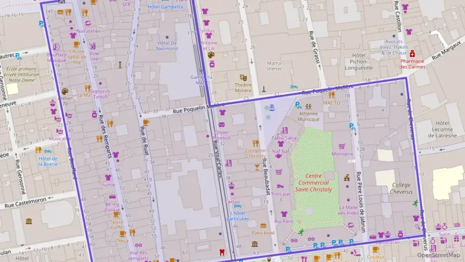 Appartement 60 m² trois pièces à vendre à Bordeaux