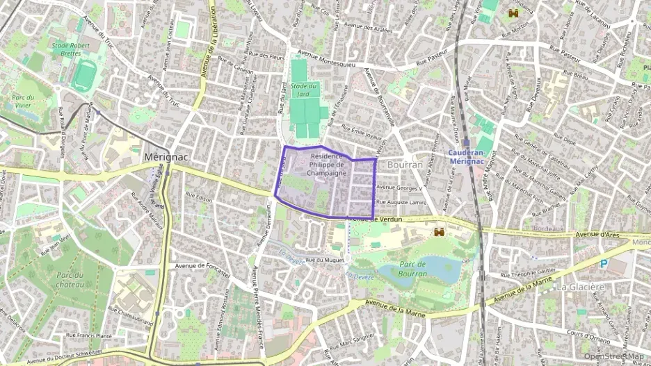 Appartement 82 m² quatre pièces à vendre à Mérignac Appartement 82 m² quatre pièces à vendre à Mérignac