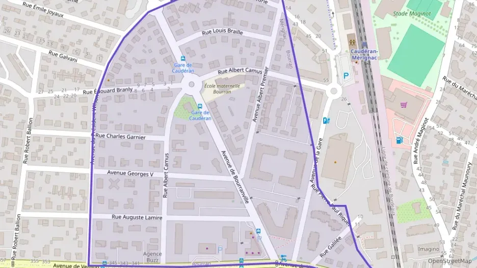 Appartement 50 m² deux pieces à vendre à Mérignac
