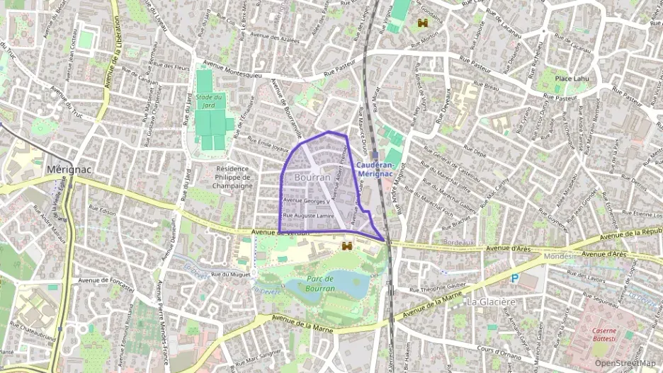 Appartement 50 m² deux pieces à vendre à Mérignac