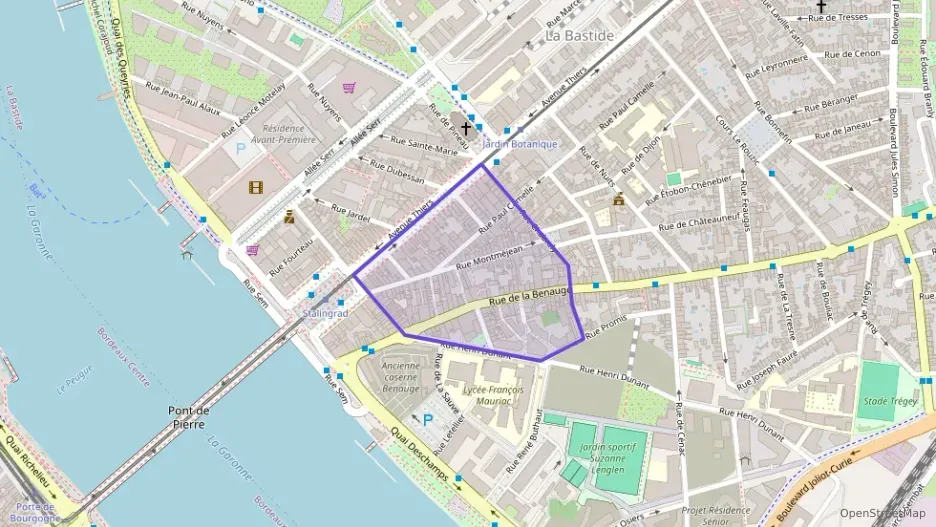 Appartement 44 m² deux pieces à vendre à Bordeaux
