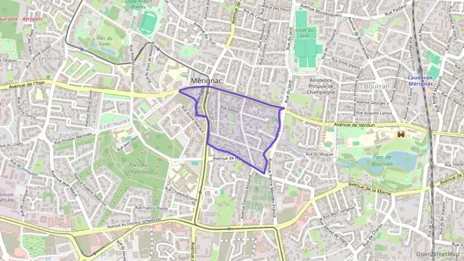 Appartement 53 m² trois pièces à vendre à Mérignac Appartement 53 m² trois pièces à vendre à Mérignac