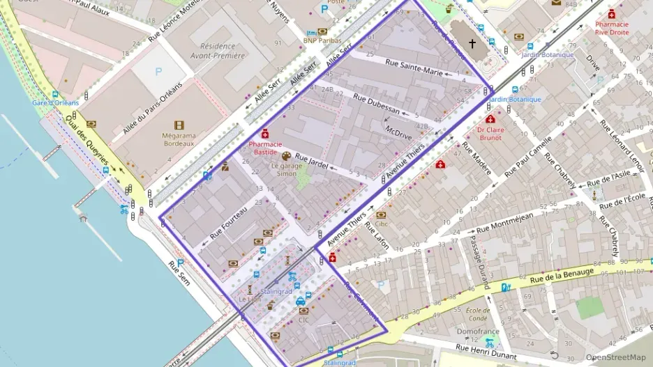 Appartement 71 m² deux pieces à vendre à Bordeaux