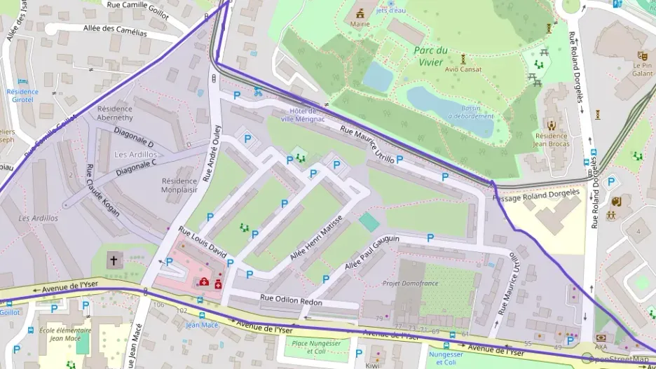 Appartement 47 m² deux pieces à vendre à Mérignac