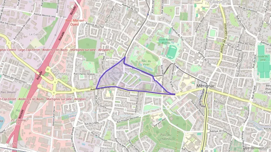 Appartement 47 m² deux pieces à vendre à Mérignac