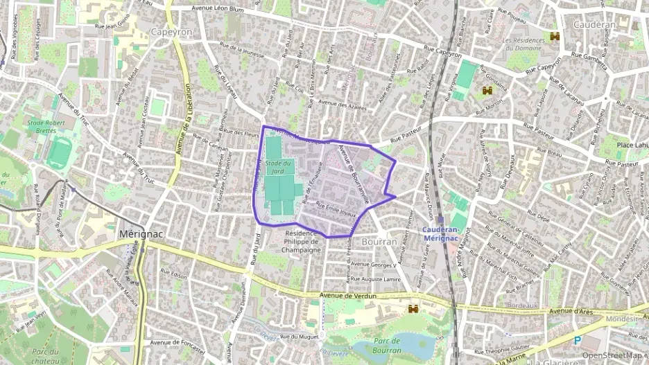 Appartement 43 m² une piece à vendre à Mérignac Appartement 43 m² une piece à vendre à Mérignac