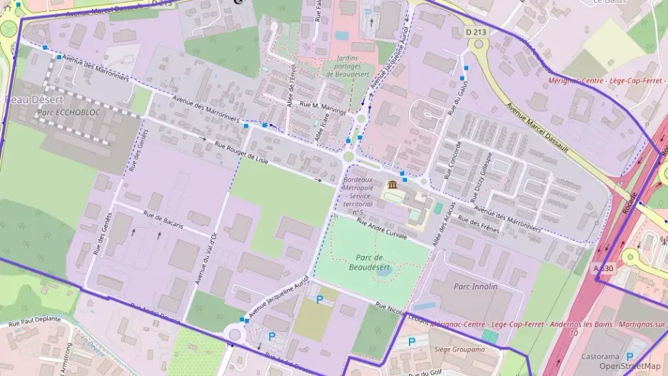 Appartement 65 m² trois pièces à vendre à Mérignac