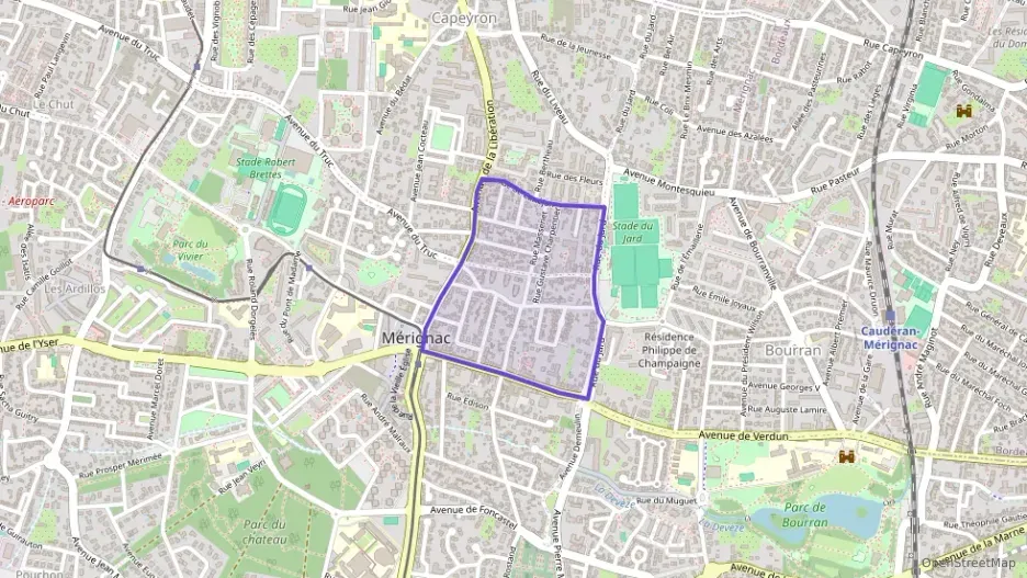 Appartement 82 m² quatre pièces à vendre à Mérignac