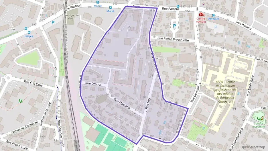 Appartement 78 m² quatre pièces à vendre à Bordeaux