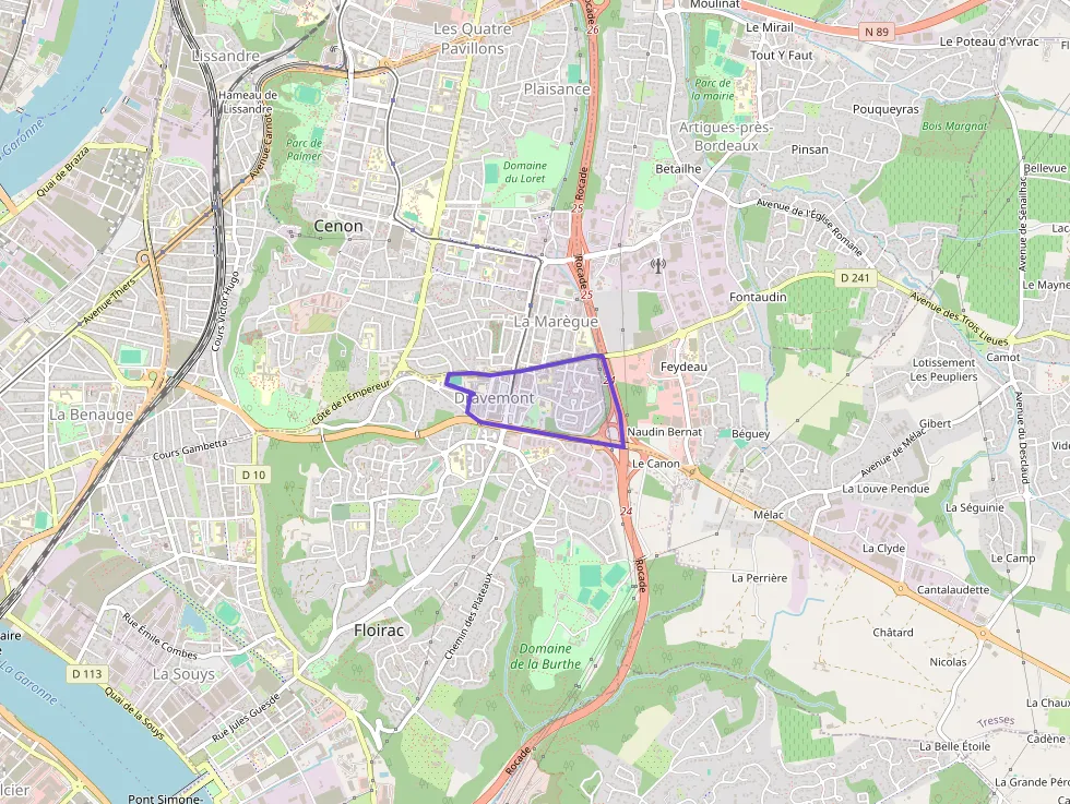 Appartement 80 m² quatre pièces à vendre à Floirac