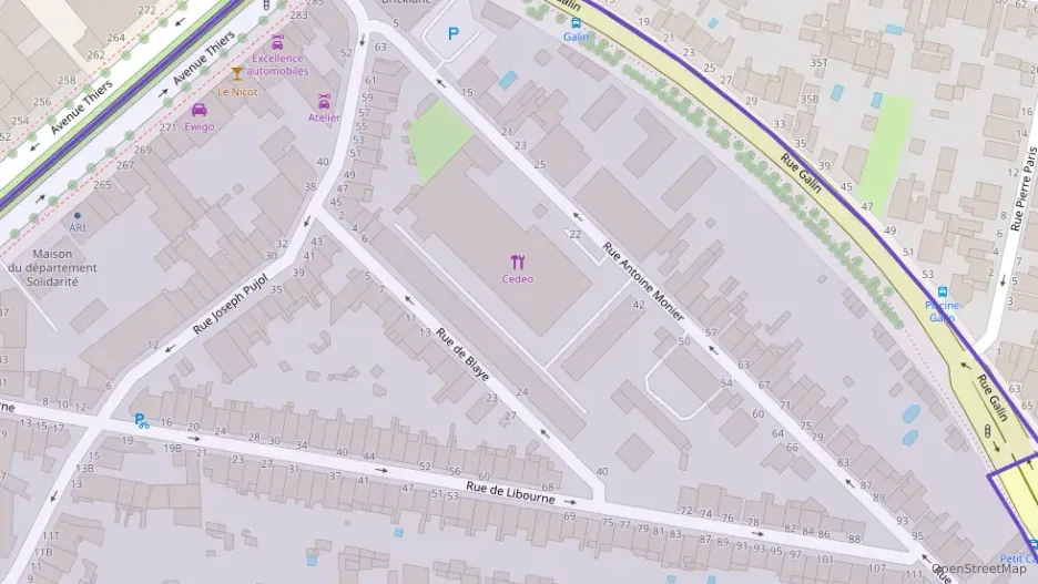 Appartement 57 m² deux pieces à vendre à Bordeaux