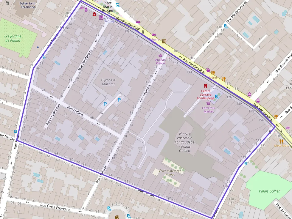 Appartement 90 m² quatre pièces à vendre à Bordeaux