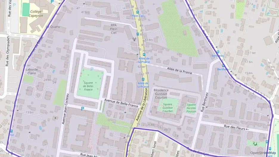 Appartement 69 m² trois pièces à vendre à Mérignac Appartement 69 m² trois pièces à vendre à Mérignac