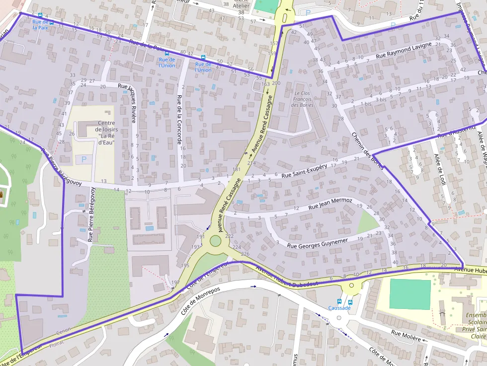 Appartement 42 m² deux pieces à vendre à Cenon