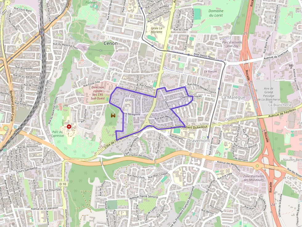 Appartement 42 m² deux pieces à vendre à Cenon