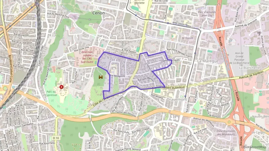 Appartement 42 m² deux pieces à vendre à Cenon Appartement 42 m² deux pieces à vendre à Cenon