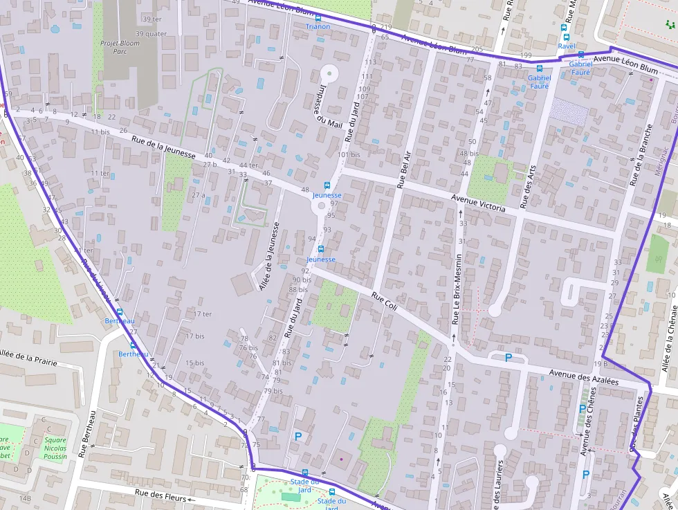Appartement 81 m² trois pièces à vendre à Mérignac