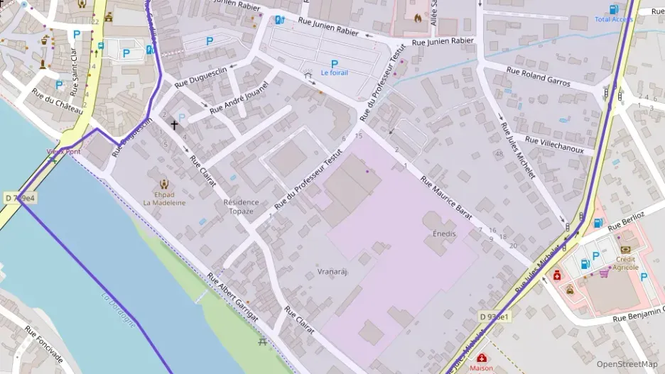 Appartement 49 m² deux pieces à vendre à Bergerac Appartement 49 m² deux pieces à vendre à Bergerac