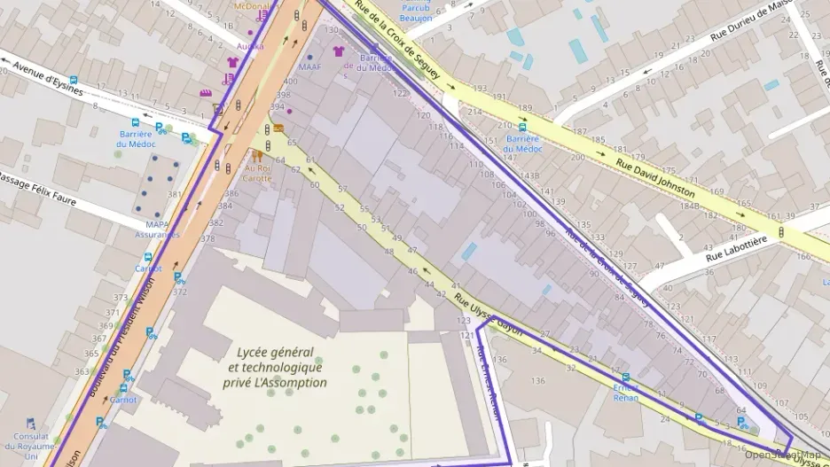 Appartement 49 m² deux pieces à vendre à Bordeaux