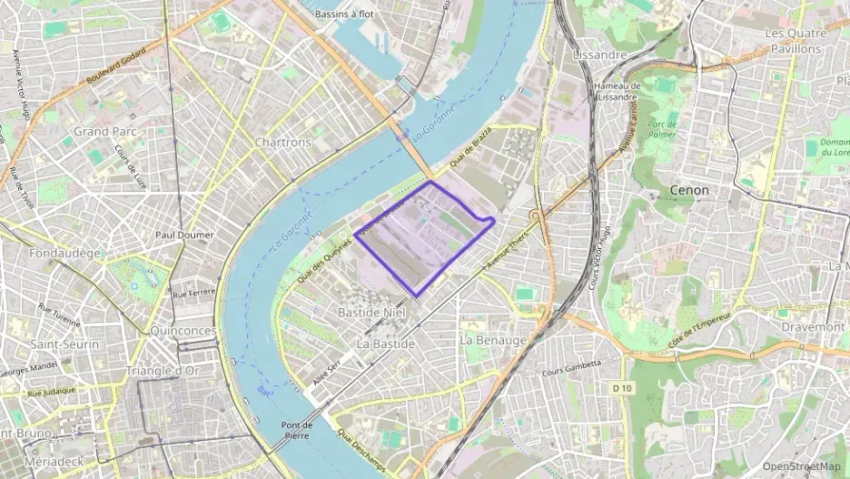 Appartement 53 m² deux pieces à vendre à Bordeaux Appartement 53 m² deux pieces à vendre à Bordeaux