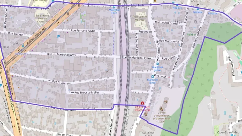 Appartement 57 m² deux pieces à vendre à Cenon