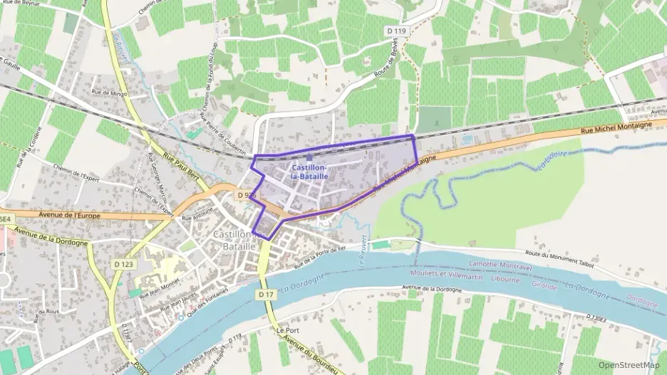 Appartement 50 m² trois pièces à vendre à Castillon-la-Bataille