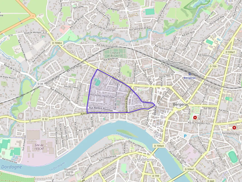 Appartement 77 m² quatre pièces à vendre à Bergerac