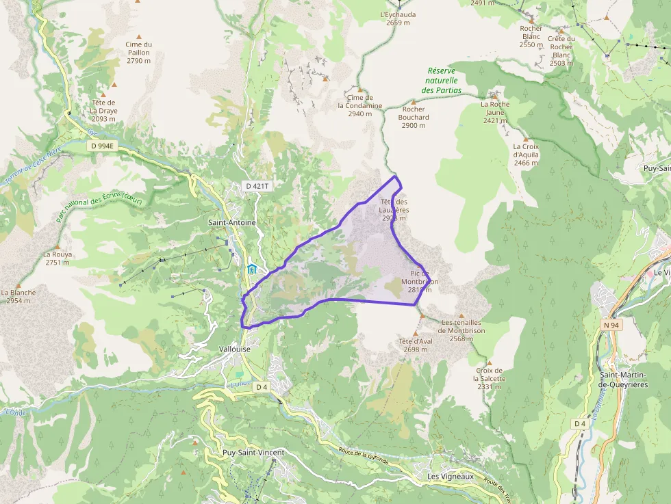 Appartement 60 m² deux pieces à vendre à Vallouise-Pelvoux