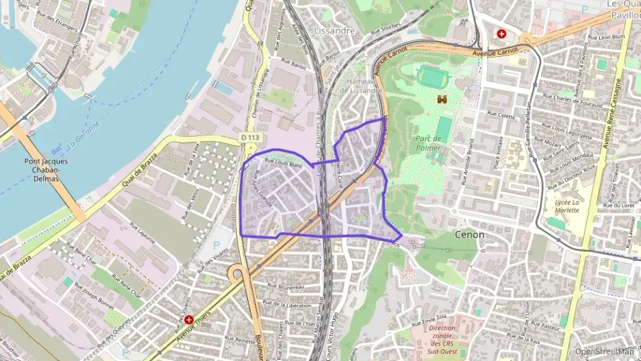 Appartement 58 m² trois pièces à vendre à Cenon Appartement 58 m² trois pièces à vendre à Cenon