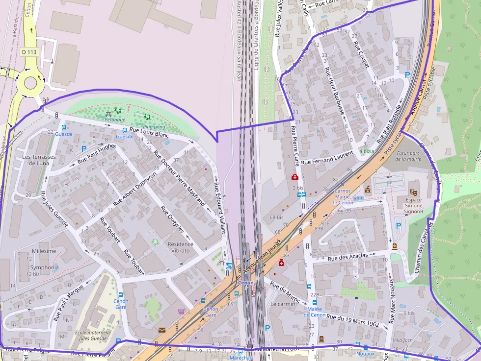 Appartement 40 m² deux pieces à vendre à Cenon