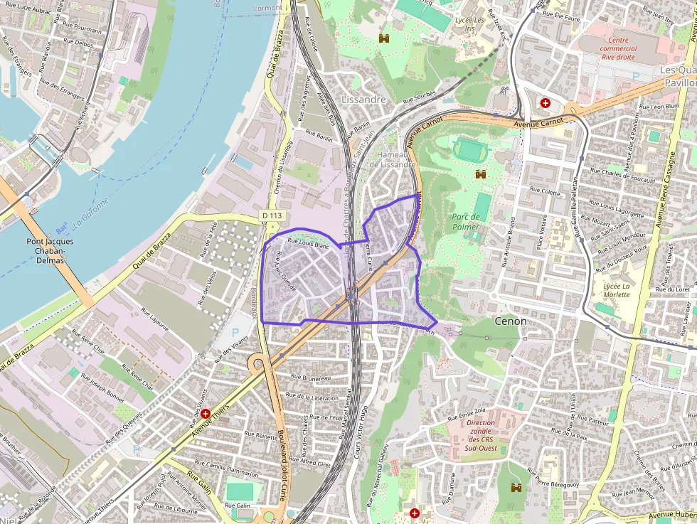 Appartement 40 m² deux pieces à vendre à Cenon