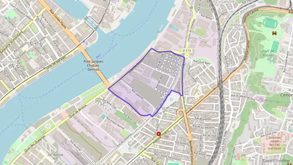 Appartement 48 m² une piece à vendre à Bordeaux