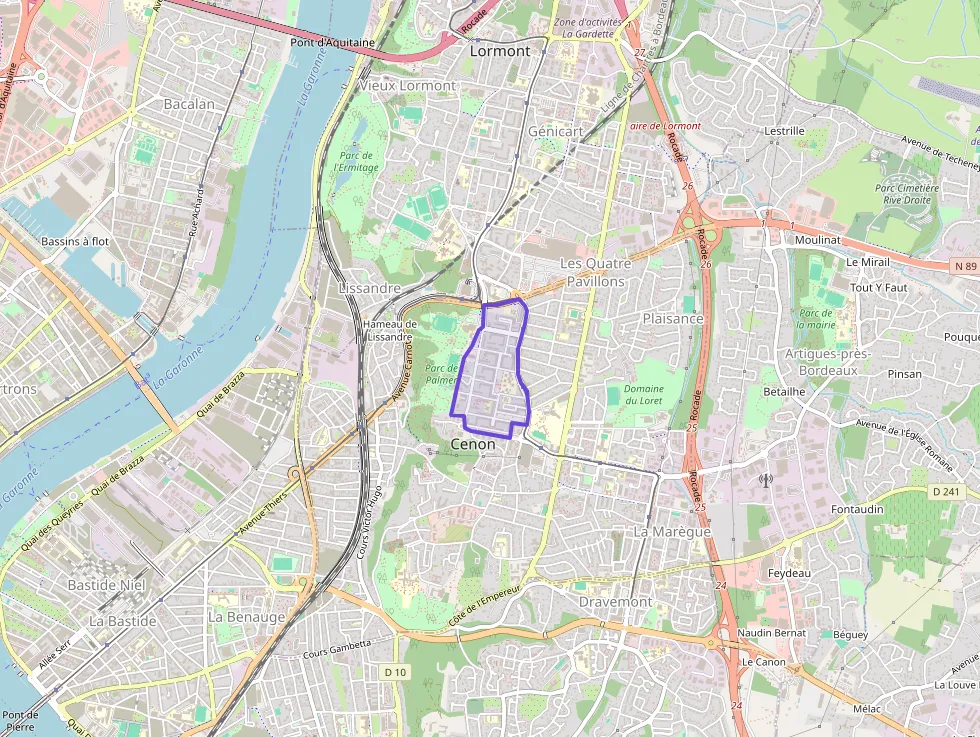 Appartement 21 m² une piece à vendre à Cenon