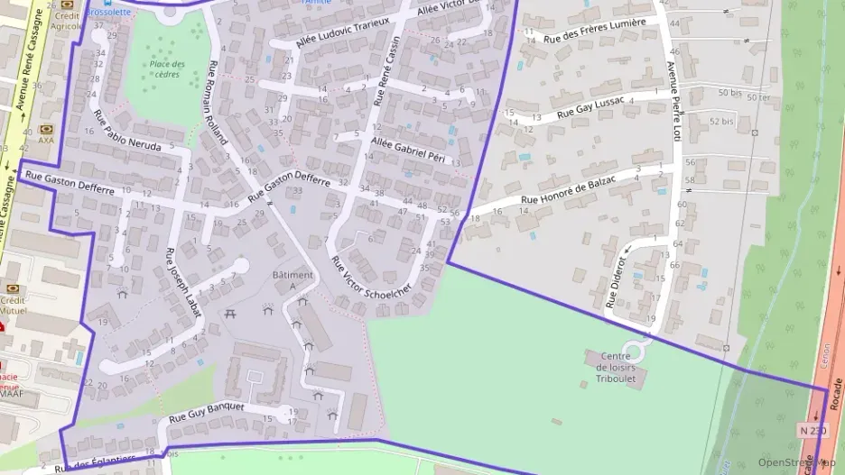 Appartement 47 m² deux pieces à vendre à Cenon