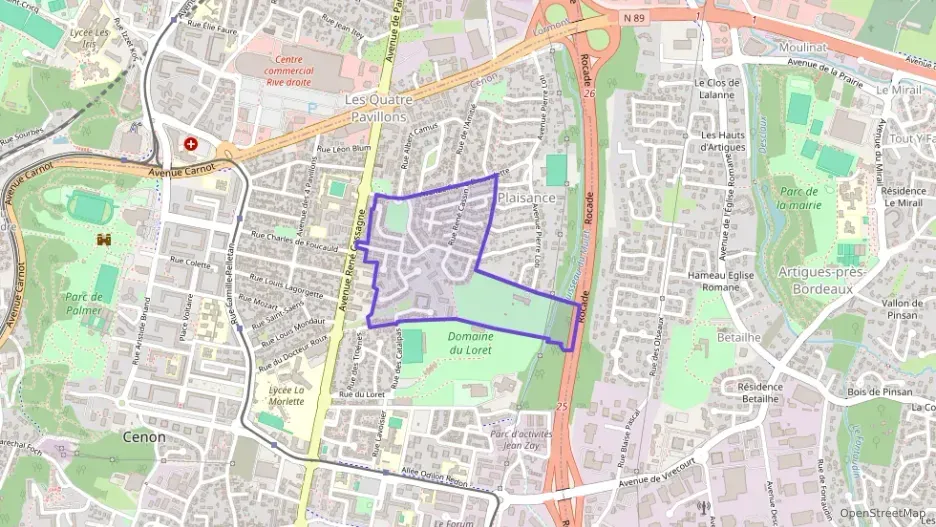 Appartement 47 m² deux pieces à vendre à Cenon