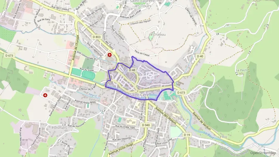 Appartement 45 m² deux pieces à vendre à Saint-Céré Appartement 45 m² deux pieces à vendre à Saint-Céré